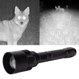 IR Flashlight Telescopic Focusing Infrared Flashlight 850nm LED Night Vision Monitoring Light Source Fill Light Flashlight