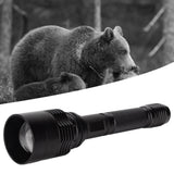 IR Flashlight Telescopic Focusing Infrared Flashlight 850nm LED Night Vision Monitoring Light Source Fill Light Flashlight