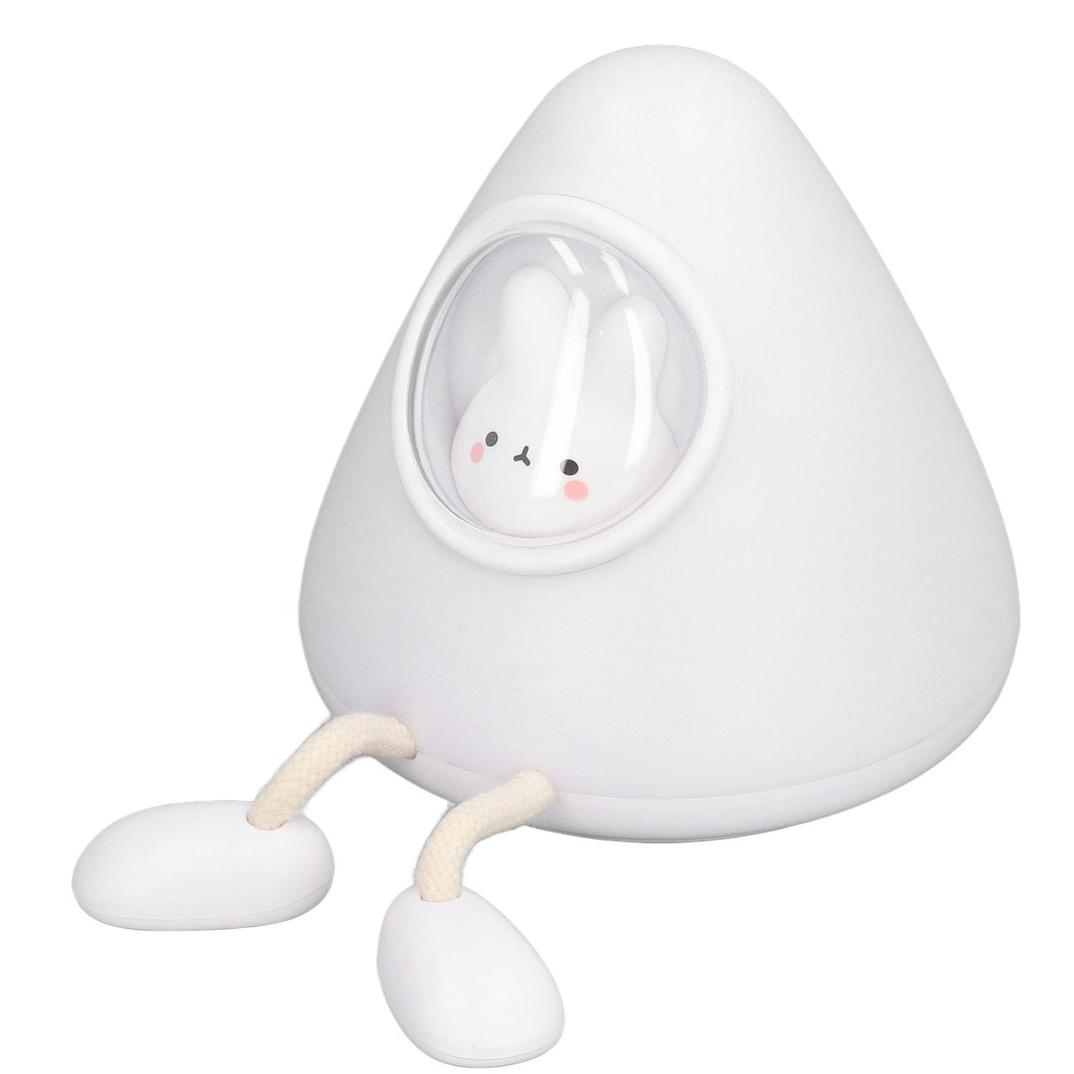 Kids Night Light Space Capsule Design Cute Soft Warm Light Dual Mode Easy Control Baby Night Light for Bedroom Office Bunny