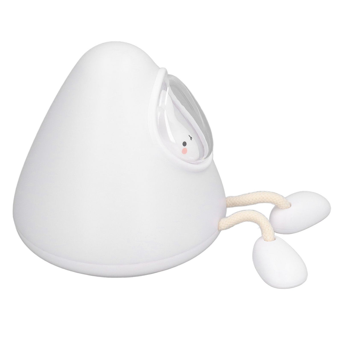 Kids Night Light Space Capsule Design Cute Soft Warm Light Dual Mode Easy Control Baby Night Light for Bedroom Office Bunny
