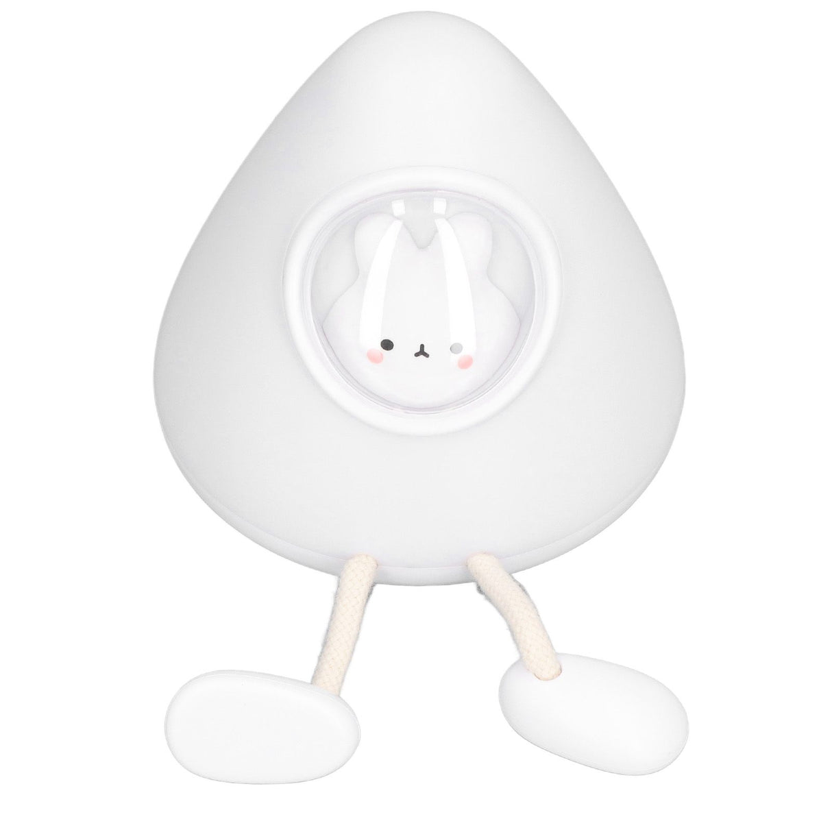 Kids Night Light Space Capsule Design Cute Soft Warm Light Dual Mode Easy Control Baby Night Light for Bedroom Office Bunny