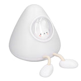 Kids Night Light Space Capsule Design Cute Soft Warm Light Dual Mode Easy Control Baby Night Light for Bedroom Office Bunny