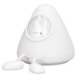 Kids Night Light Space Capsule Design Cute Soft Warm Light Dual Mode Easy Control Baby Night Light for Bedroom Office Bunny - Close-Up Angle