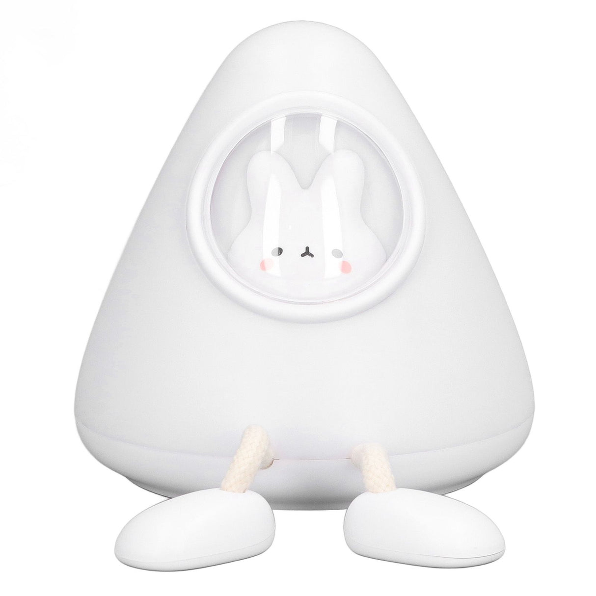 Kids Night Light Space Capsule Design Cute Soft Warm Light Dual Mode Easy Control Baby Night Light for Bedroom Office Bunny