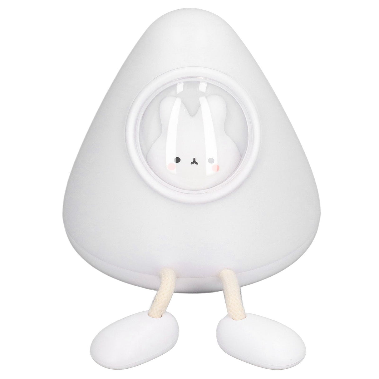 Kids Night Light Space Capsule Design Cute Soft Warm Light Dual Mode Easy Control Baby Night Light for Bedroom Office Bunny