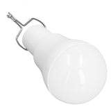 Solar Light Bulb Energy Saving White Light USB Solar LED Bulb Light for Outdoor Camping Emergency with Hook