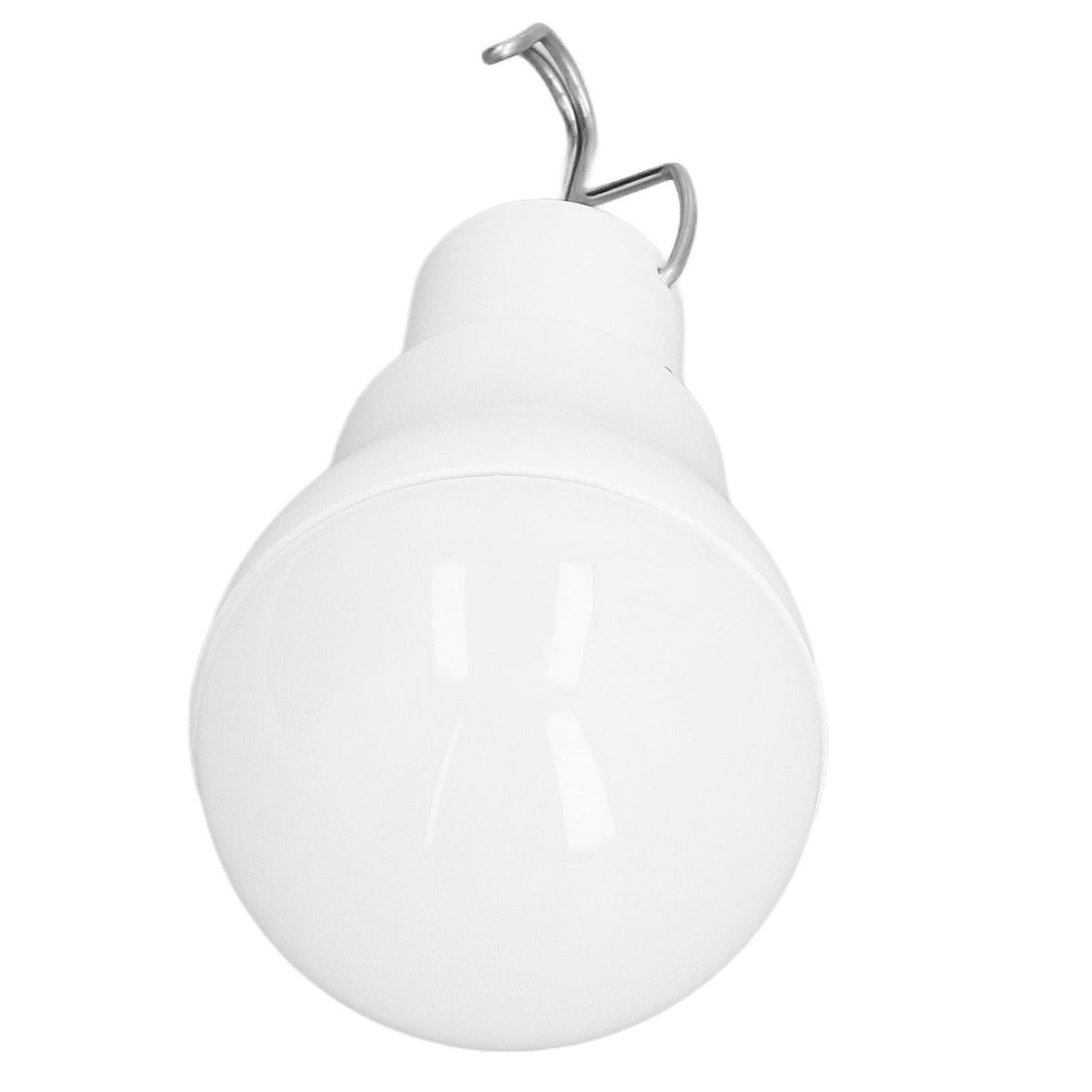 Solar Light Bulb Energy Saving White Light USB Solar LED Bulb Light for Outdoor Camping Emergency with Hook