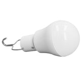 Solar Light Bulb Energy Saving White Light USB Solar LED Bulb Light for Outdoor Camping Emergency with Hook