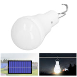Solar Light Bulb Energy Saving White Light USB Solar LED Bulb Light for Outdoor Camping Emergency with Hook