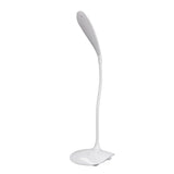 LED Table Lamp 3 Levels Touch Control USB Charging 16 LEDs Compact Portable Lamp for Home Office Travelling Camping - Front View