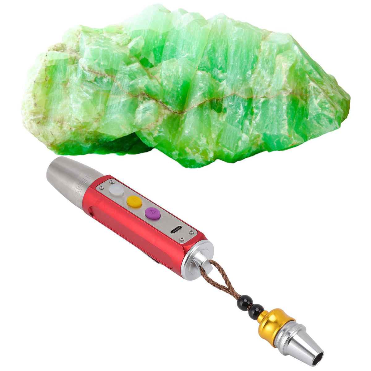 Gemstone Light 4 Light Modes USB Charging Aluminium Alloy Widely Used Jade Appraisal Light for Jewelry Gem Jade