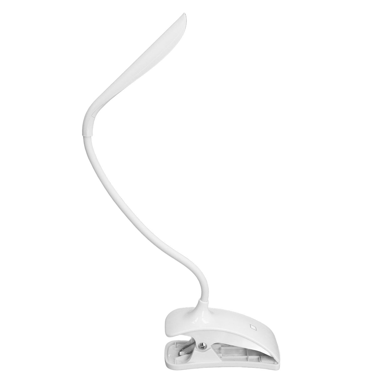 LED Desk Lamp 3 Level Brightness Energy Saving Eye Protection Clip Table Lamp with Flexible Gooseneck