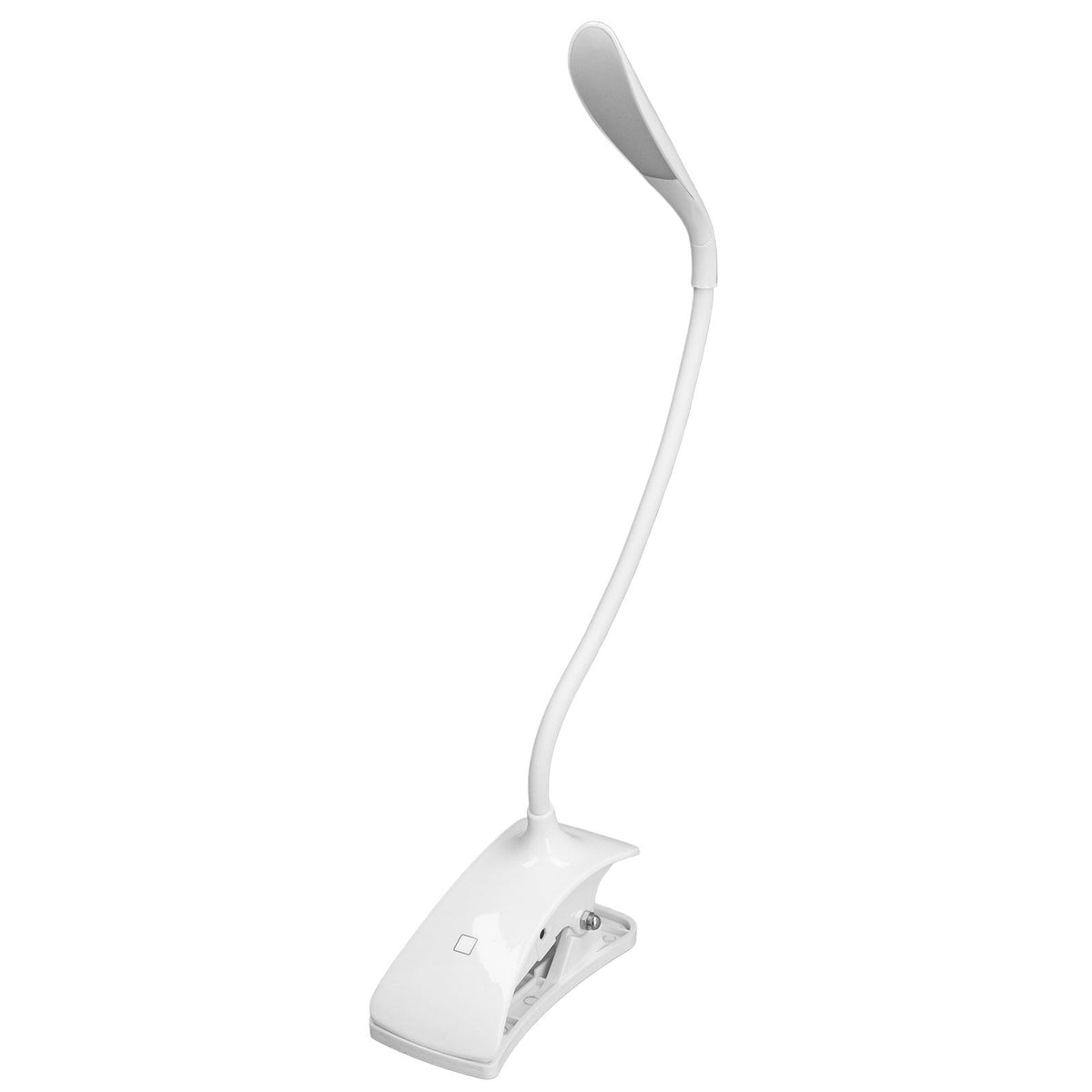 LED Desk Lamp 3 Level Brightness Energy Saving Eye Protection Clip Table Lamp with Flexible Gooseneck