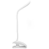 LED Desk Lamp 3 Level Brightness Energy Saving Eye Protection Clip Table Lamp with Flexible Gooseneck