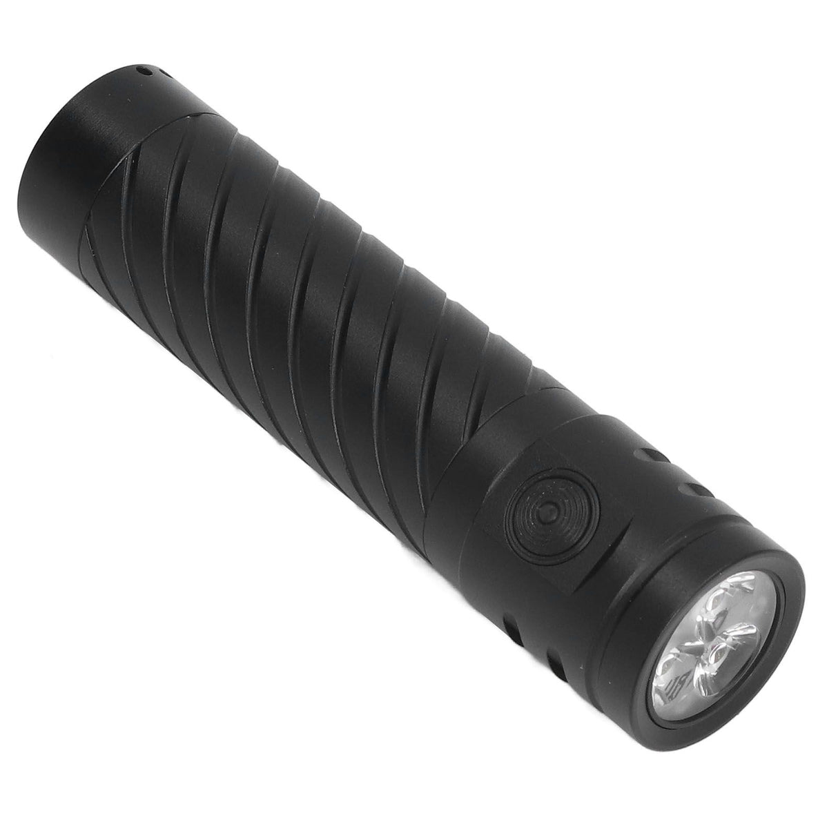 LED Camping Flashlight 3LED 3000LM Five Lighting Modes Super Bright White Light Flashlight for Outdoor Emergency