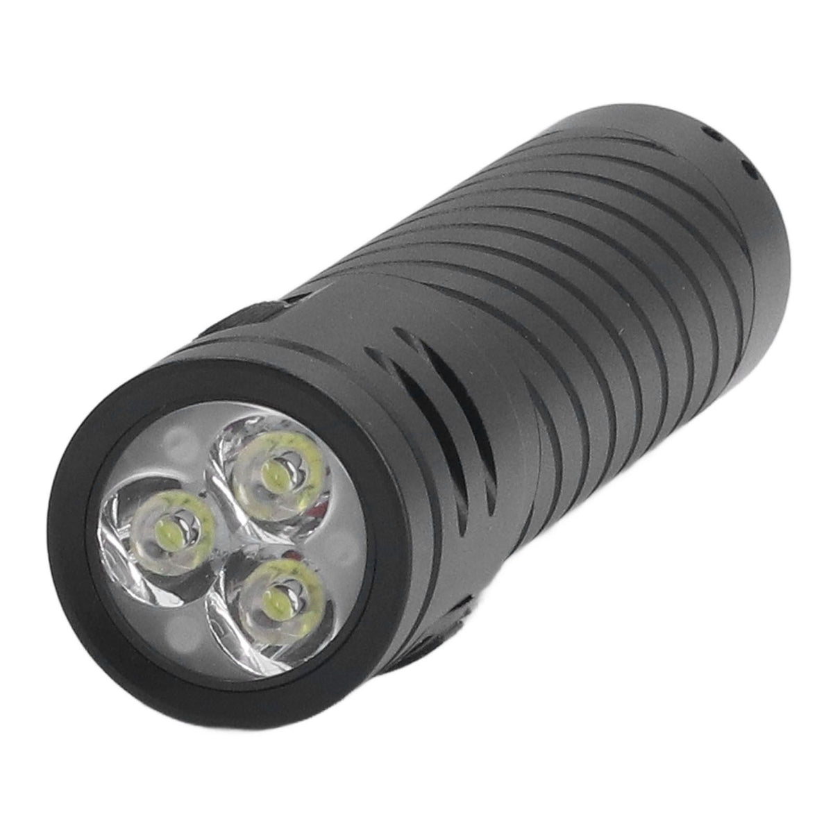 LED Camping Flashlight 3LED 3000LM Five Lighting Modes Super Bright White Light Flashlight for Outdoor Emergency