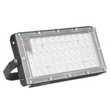 LED Flood Light 50W 12V Super Bright White Light Waterproof Outdoor LED Floodlight for Courtyards Gardens - Front View