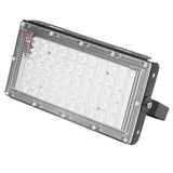 LED Flood Light 50W 12V Super Bright White Light Waterproof Outdoor LED Floodlight for Courtyards Gardens - Top-Down View