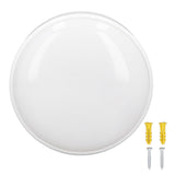 Round LED Ceiling Light Wide Irradiation Area 6500K 20W Waterproof Ceiling Light for Bedroom Living Room Toilet Bathroom