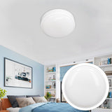 Round LED Ceiling Light Wide Irradiation Area 6500K 20W Waterproof Ceiling Light for Bedroom Living Room Toilet Bathroom