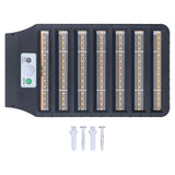 IP65 Solar Street Light 3 Modes 98 LEDs 2200LM Human Body Induction 100W Solar Wall Lights for Patios Gardens Villas Paths