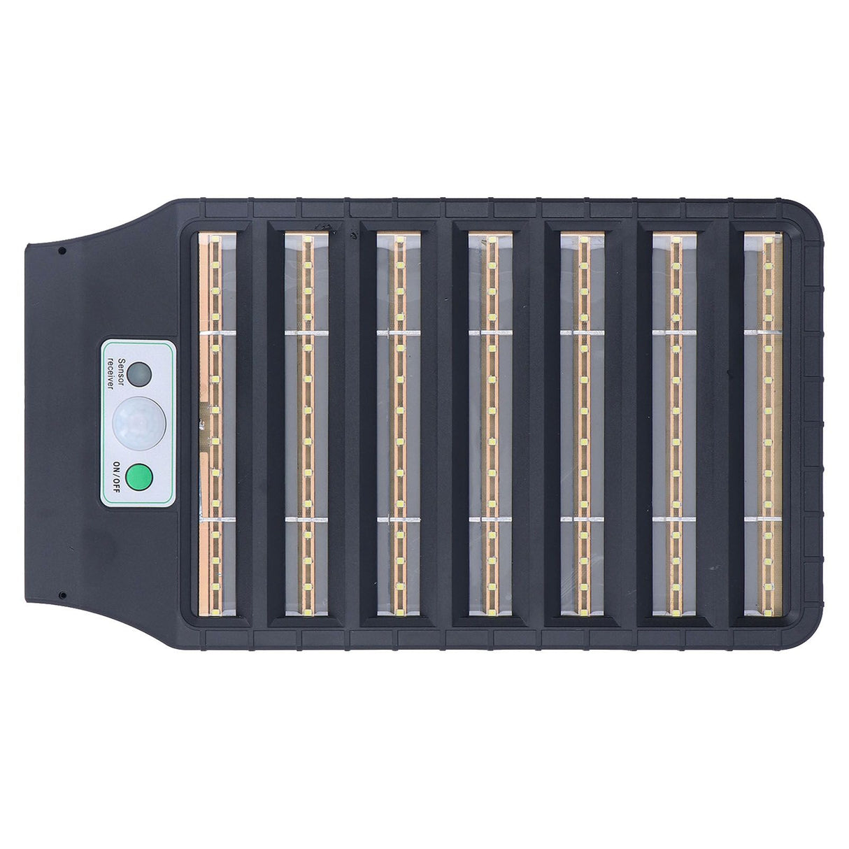 IP65 Solar Street Light 3 Modes 98 LEDs 2200LM Human Body Induction 100W Solar Wall Lights for Patios Gardens Villas Paths