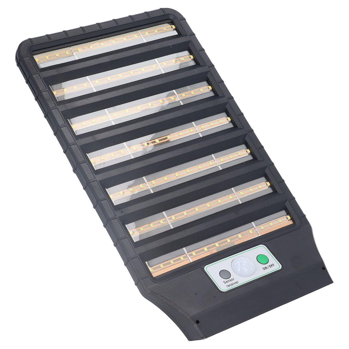 IP65 Solar Street Light 3 Modes 98 LEDs 2200LM Human Body Induction 100W Solar Wall Lights for Patios Gardens Villas Paths