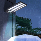 IP65 Solar Street Light 3 Modes 98 LEDs 2200LM Human Body Induction 100W Solar Wall Lights for Patios Gardens Villas Paths - Extra Image
