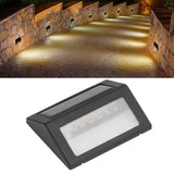 6 LED Solar Wall Lamp 10000H Automatic Function Small Size Solar Corridor Light for Hallway Staircase Garden Yard - Extra Image