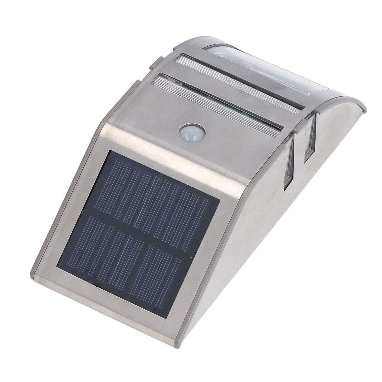 Solar Wall Lamp PIR Human Body Induction High Sensitivity White Light 40LM Stainless Steel Solar Wall Light