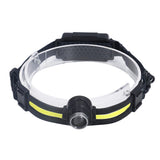 COB Multifunctional Headlight LED Mini Induction Headlamp Waterproof Camping Torch Head Lamp for Outdoors