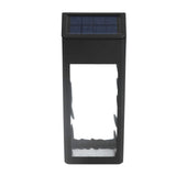 Solar Deck Light Multifunction Aluminum Outdoor Fence Lights for Outdoor Garden Patio Wall Fence - Top-Down View