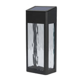 Solar Deck Light Multifunction Aluminum Outdoor Fence Lights for Outdoor Garden Patio Wall Fence - Close-Up Angle
