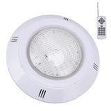 Pool LED Lights AC12V RGB Colorful IP68 Waterproof Remote Control High Transmittance Durable ABS Aquarium Pool Light 18W