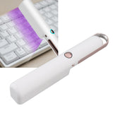 Handheld UVC Light 7W Efficient Rechargeable Handheld Portable White UV Cleaner Light LED Disinfection Lamp