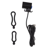 LED Mountain Bike Headlamp USB Charging Outdoor Night Cycling Lights Bike Light for Riding Racing - Side View