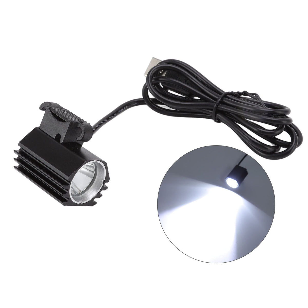 LED Mountain Bike Headlamp USB Charging Outdoor Night Cycling Lights Bike Light for Riding Racing