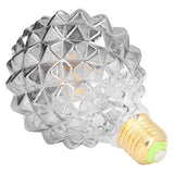 G95 Vintage Light Bulb 4W Warm Light 2700K Pineapples Appearance Filament Light Bulb for Living Room Dining Room 220V - Low Angle