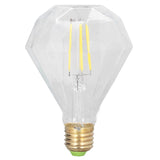 LED Filament Bulb 4000K 4W 220V Vintage Transparent Unique E27 E26 LED Filament Light Bulb for Home Restaurants Cafes