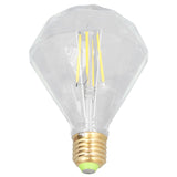 LED Filament Bulb 4000K 4W 220V Vintage Transparent Unique E27 E26 LED Filament Light Bulb for Home Restaurants Cafes