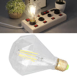 LED Filament Bulb 4000K 4W 220V Vintage Transparent Unique E27 E26 LED Filament Light Bulb for Home Restaurants Cafes