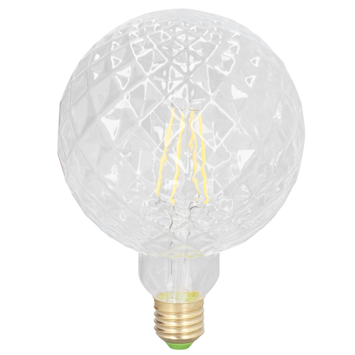 4W Round Light Bulbs Ananas Shape LED Lights Neutral Light 4000K E27 E26 Lampholder Dimmable Antique Light for Shop 220V