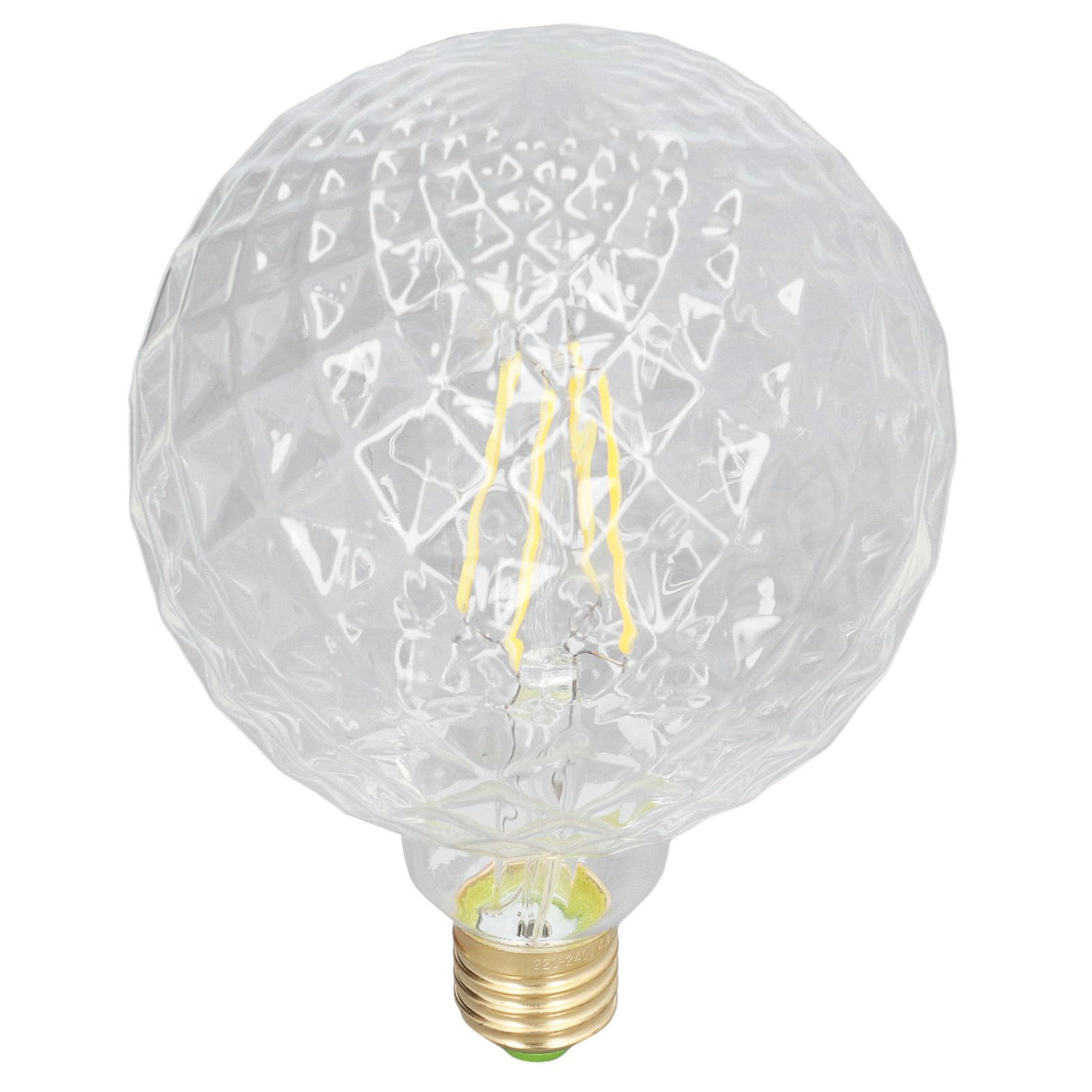 4W Round Light Bulbs Ananas Shape LED Lights Neutral Light 4000K E27 E26 Lampholder Dimmable Antique Light for Shop 220V