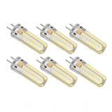 6Pcs GY6.35 LED Bulb 7W AC DC12V 700lm 72 LEDs 360 Degree LED Corn Light Bulb for Pendant Lamps Ceiling Lamps White Light(6000K-6500K)
