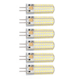 6Pcs GY6.35 LED Bulb 7W AC DC12V 700lm 72 LEDs 360 Degree LED Corn Light Bulb for Pendant Lamps Ceiling Lamps White Light(6000K-6500K)