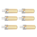 6Pcs GY6.35 LED Bulb 7W AC DC12V 700lm 72 LEDs 360 Degree LED Corn Light Bulb for Pendant Lamps Ceiling Lamps Warm Light(2700K-3000K)