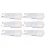 6Pcs G9 LED Light Bulbs Dimmable 3W Energy Saving 360 Degree Light Light Bulb for Ceiling Lamps and Pendant Lamps Warm White 220-240V - Extra Image