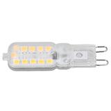 6pcs G9 LED Bulb 5W Transparent Cover 22LED Dimmable G9 Light Bulb for Ceiling Light Wall Light Table Light Natural White 220-240V - Extra Image