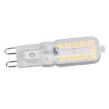 6pcs G9 LED Bulb 5W Transparent Cover 22LED Dimmable G9 Light Bulb for Ceiling Light Wall Light Table Light Natural White 220-240V - Extra Image