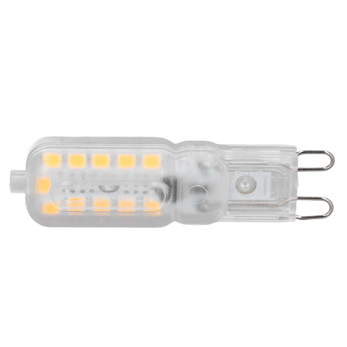6pcs G9 LED Bulb 5W Transparent Cover 22LED Dimmable G9 Light Bulb for Ceiling Light Wall Light Table Light Warm White 110-140V